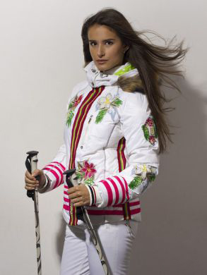 Bogner Bora Bora White Ski Jacket